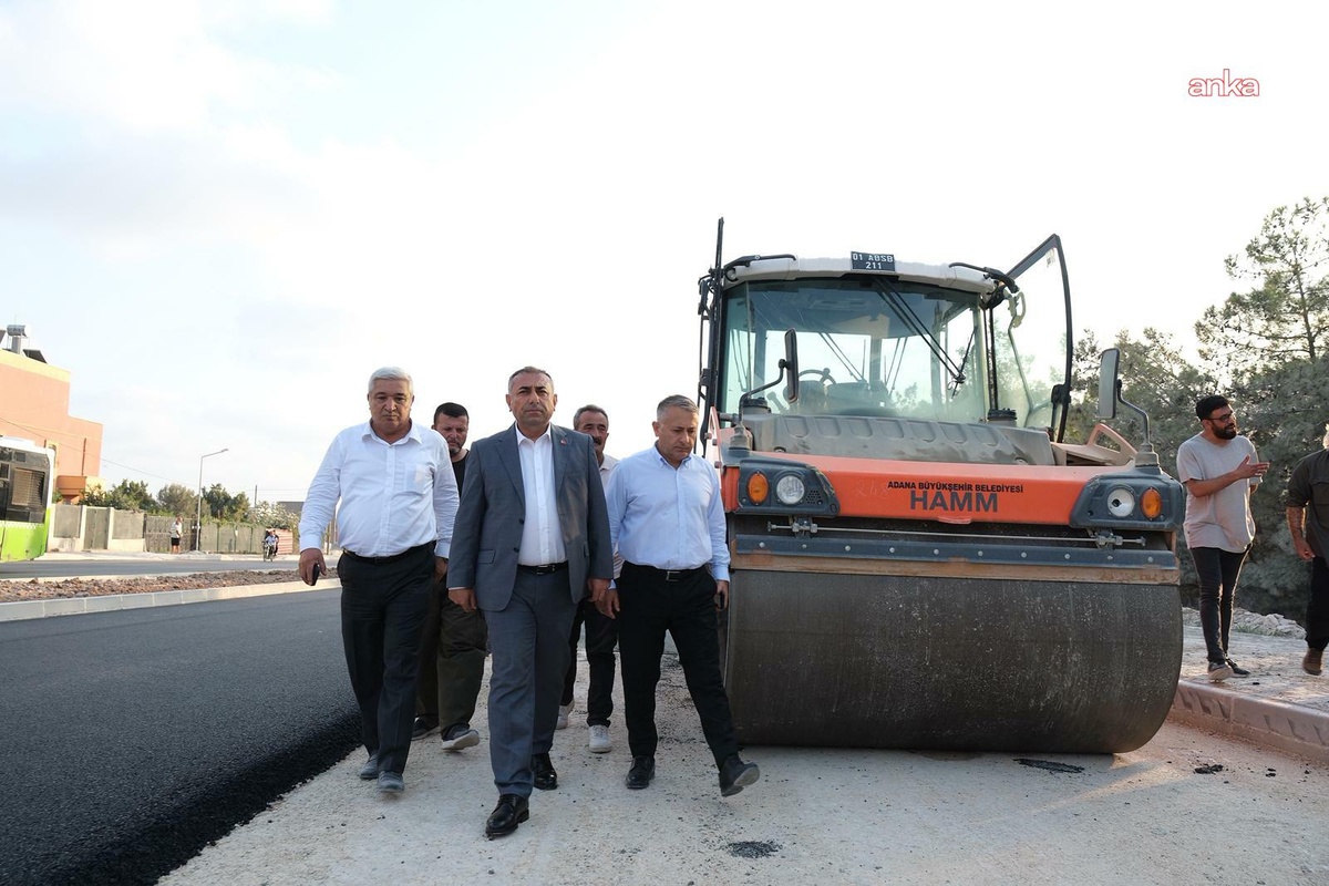 Adana\'da Asfalt Çalışmaları Devam Ediyor