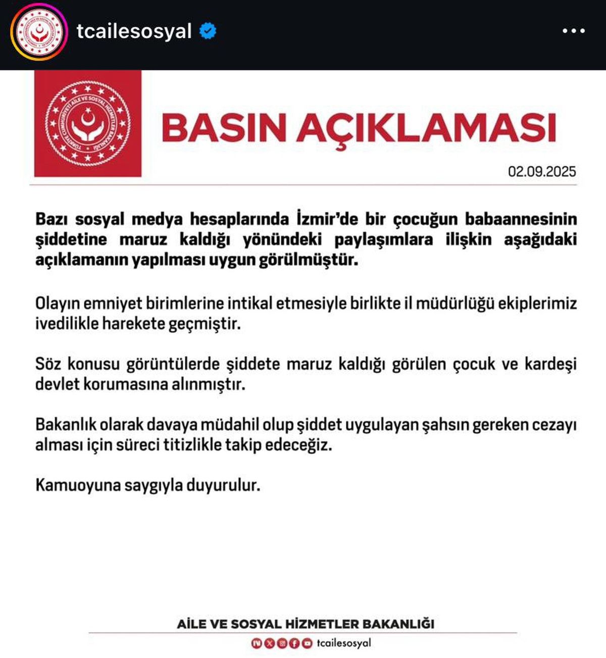 İzmir\'de Çocuğa Şiddet: Babaannesi Gözaltına Alındı