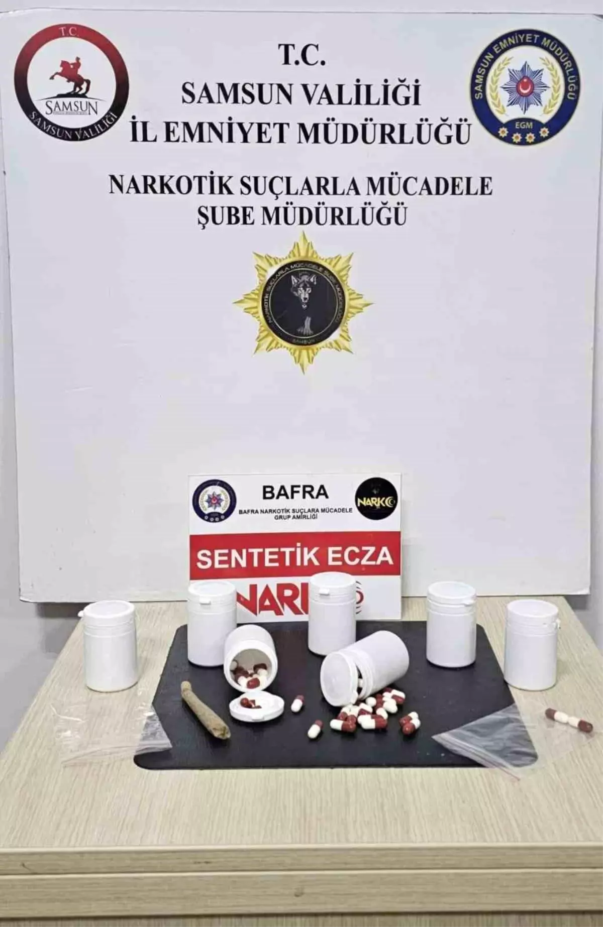 Bafra\'da Uyuşturucu Operasyonu: İki Tutuklama
