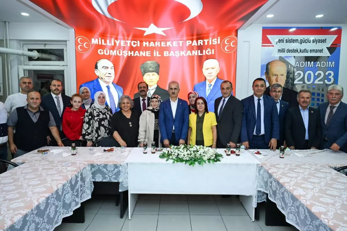 Bakan Uraloğlu Gümüşhane\'yi Ziyaret Etti
