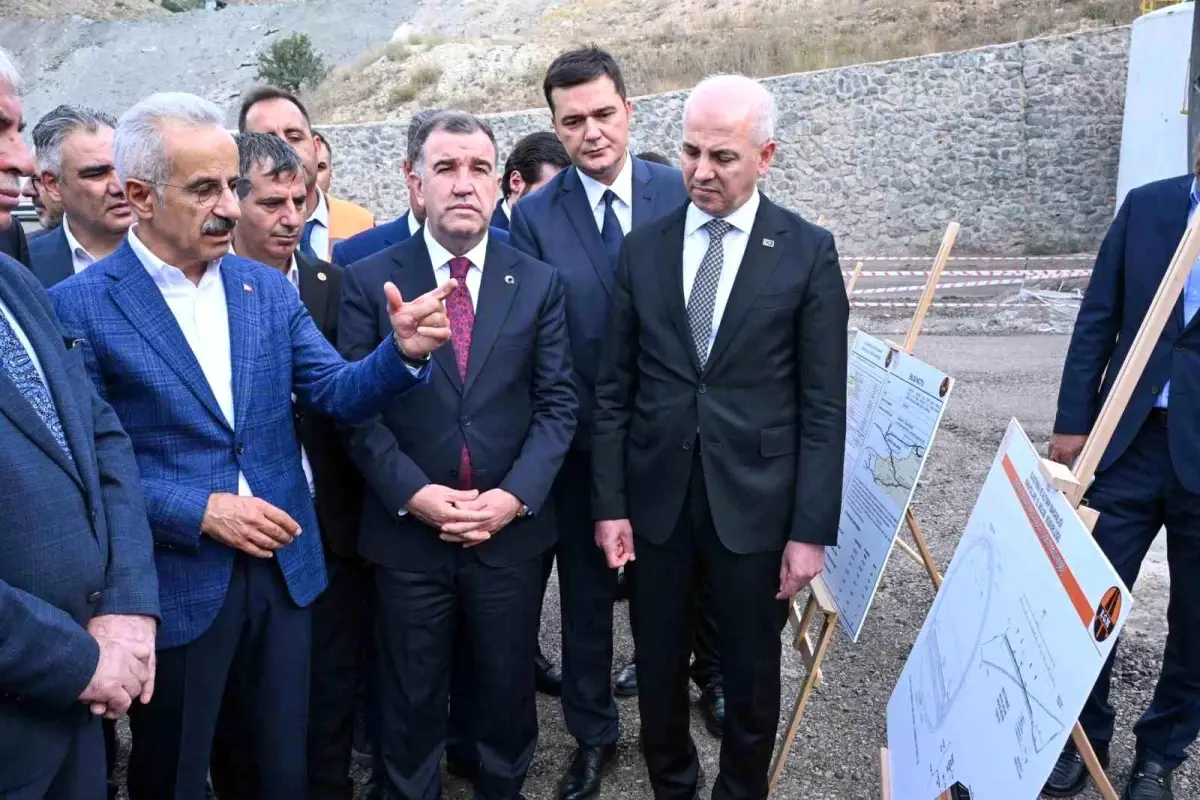 Kop Tüneli İnşaatı Devam Ediyor