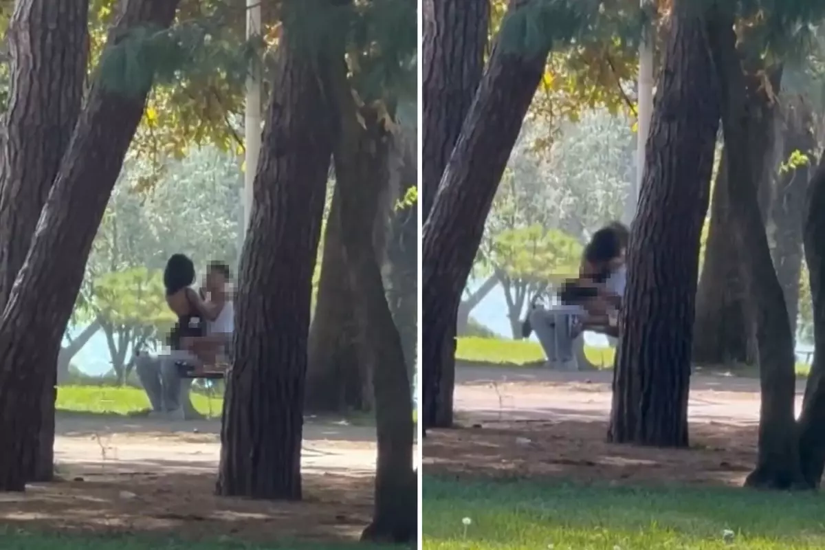 Birileri bu rezilliğe dur desin: Herkesin içinde uygunsuz hareketlerde bulundular