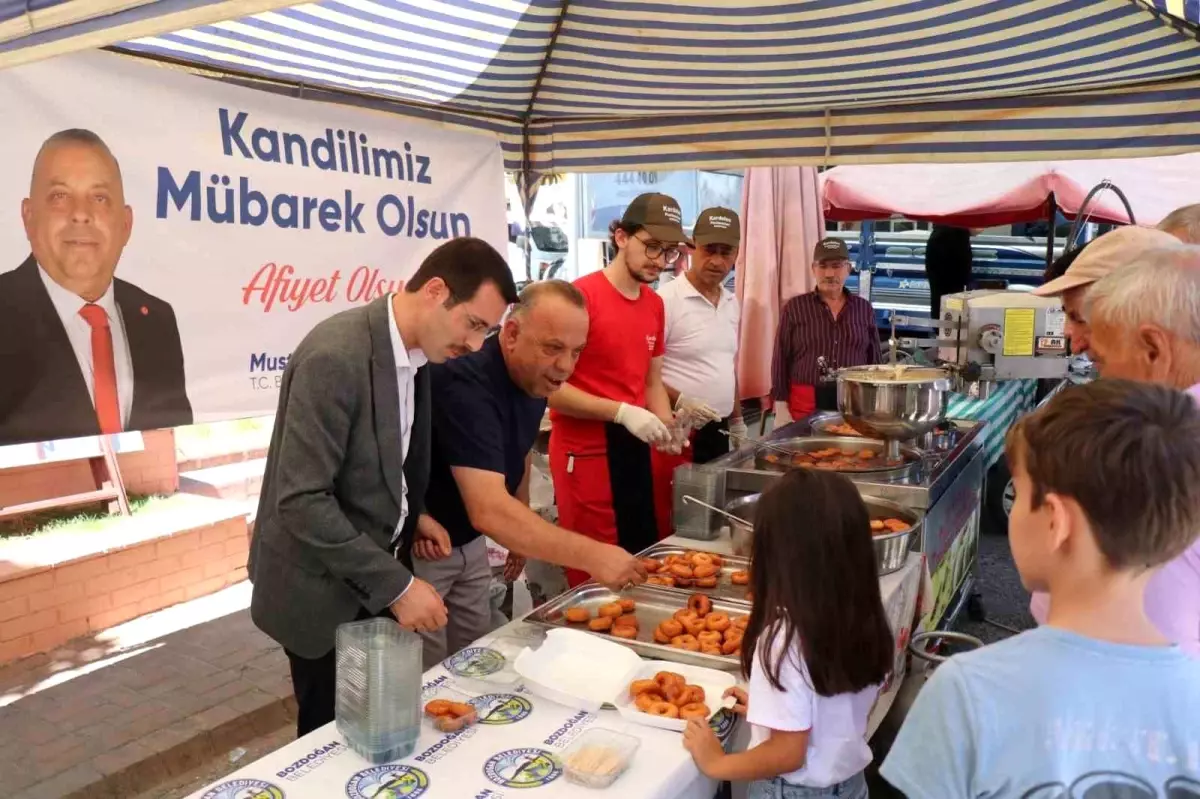 Bozdoğan\'da Mevlid Kandili Kutlaması: Lokma Hayrı Düzenlendi