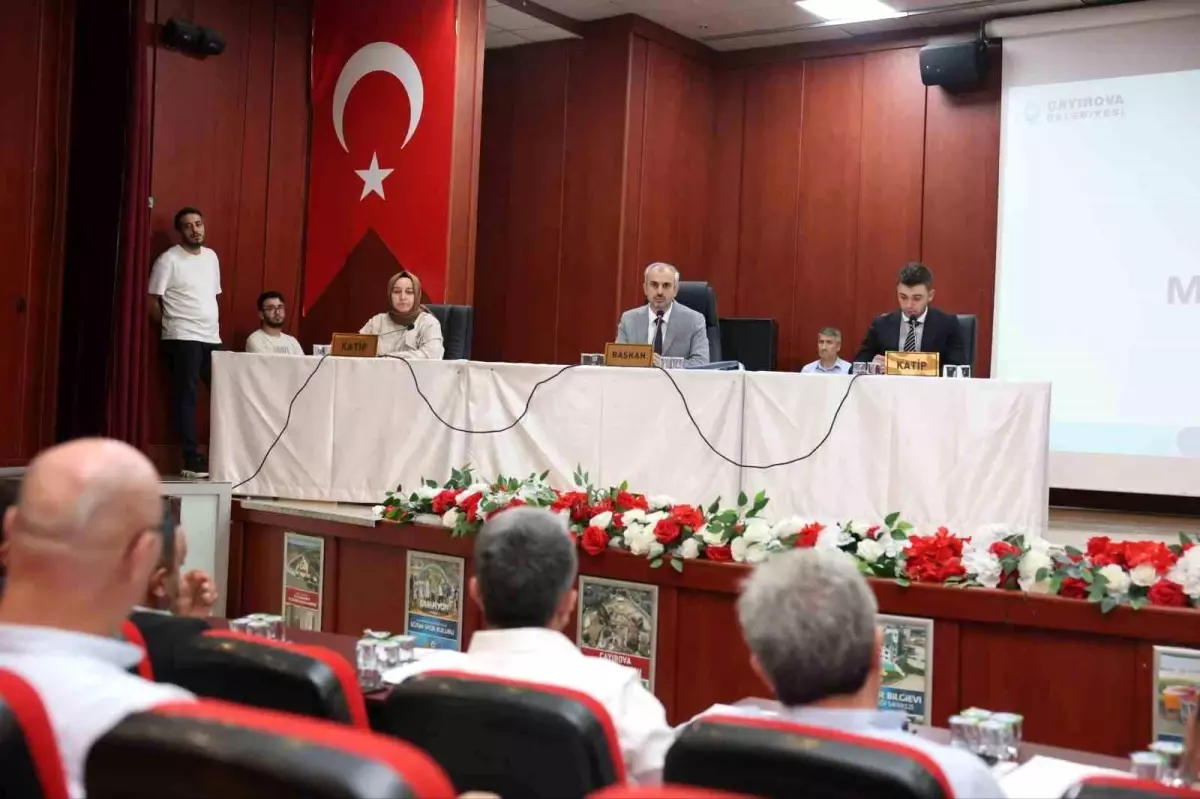 Çayırova Belediyesi Eylül Ayı Meclis Toplantısı Gerçekleştirildi