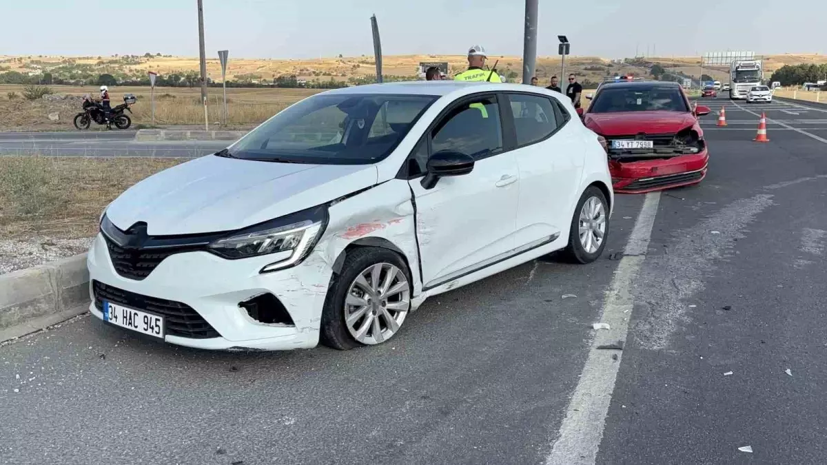 Edirne\'de Trafik Kazası: 1 Yaralı