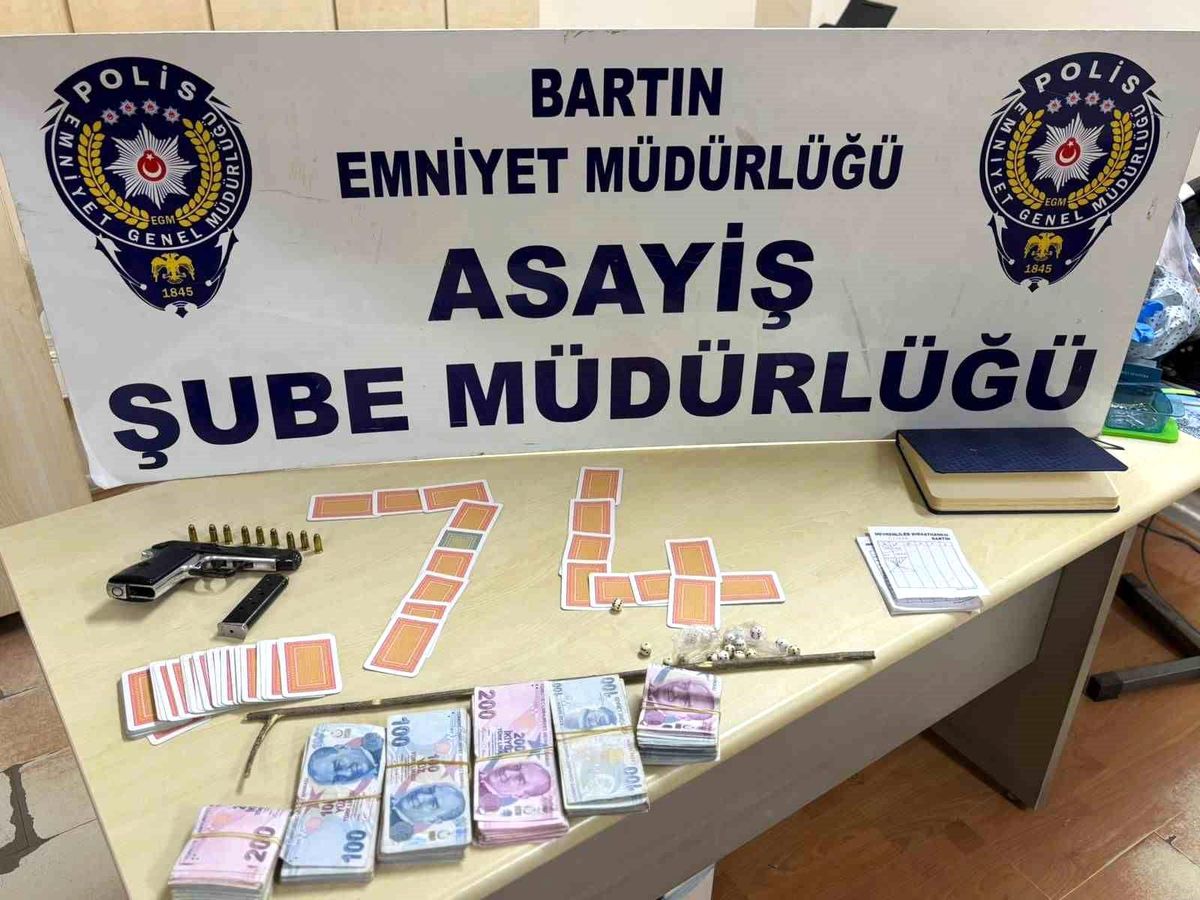 Bartın\'da Kumar Baskını: 28 Kişiye Ceza