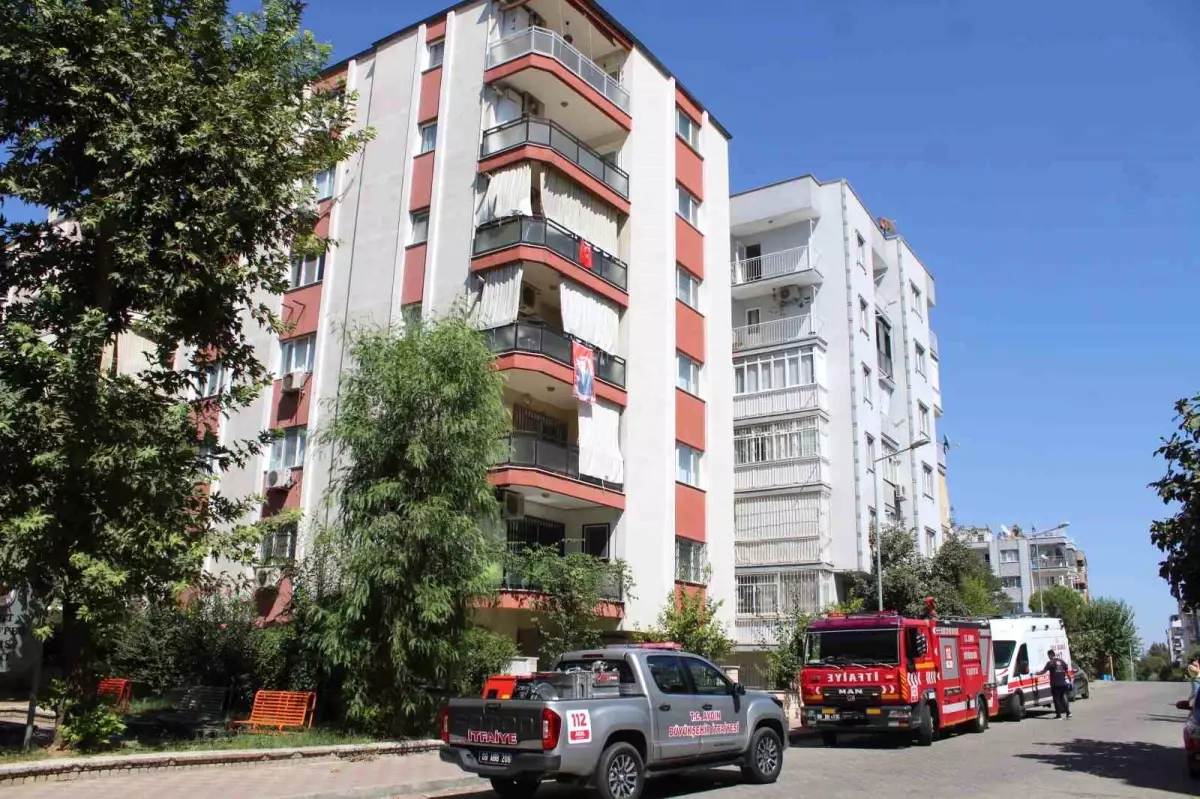 Aydın\'da Klima Yangını Büyümeden Söndürüldü