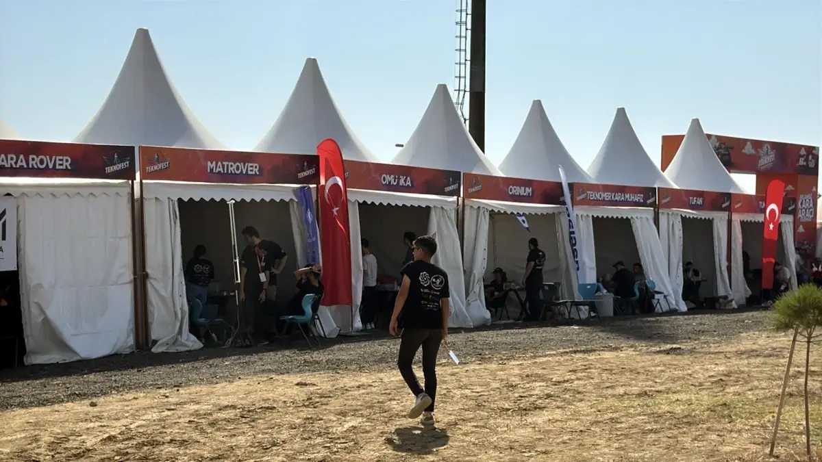 TEKNOFEST İnsansız Kara Aracı Yarışmaları Tekirdağ\'da Başladı