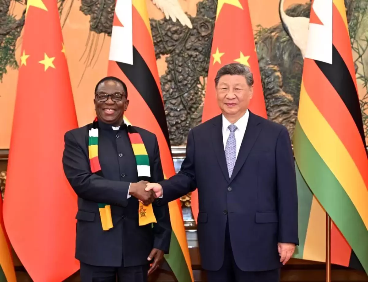 Xi Jinping ve Mnangagwa\'dan İşbirliği Vurgusu