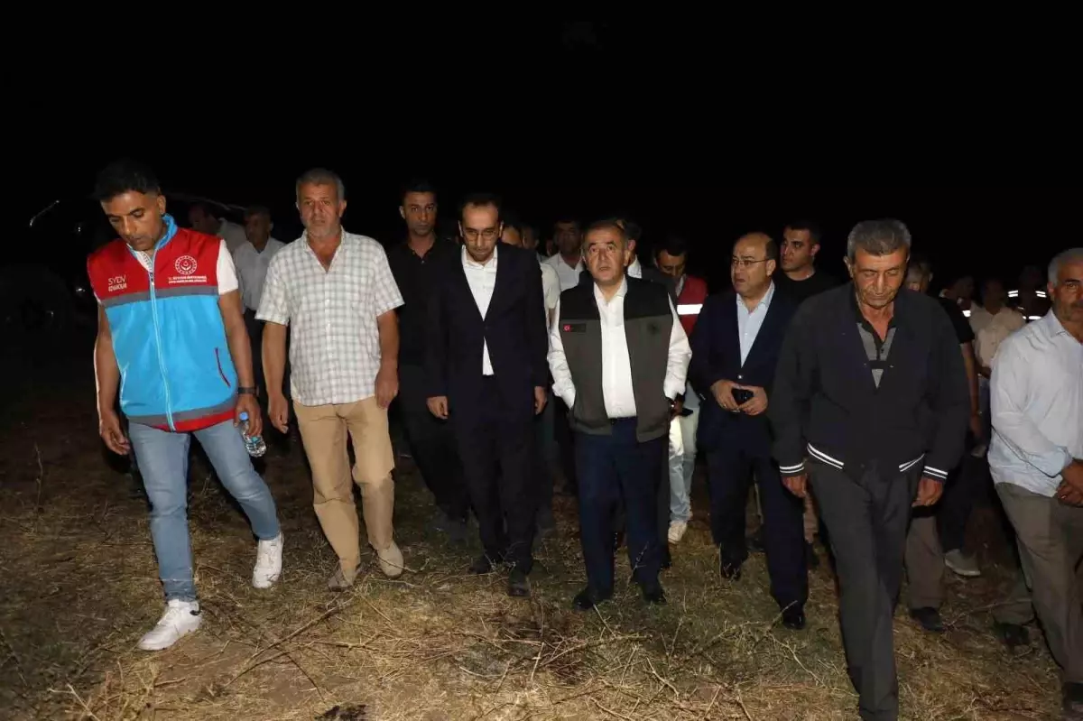 Kovancılar\'da Yangın Kontrol Altına Alındı