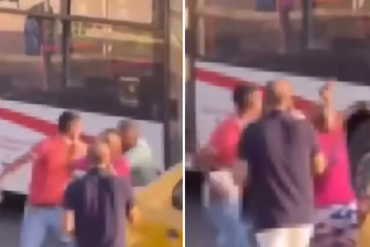 Her şey taksinin o sözleriyle başladı! Tekmeler, yumruklar havada uçuştu