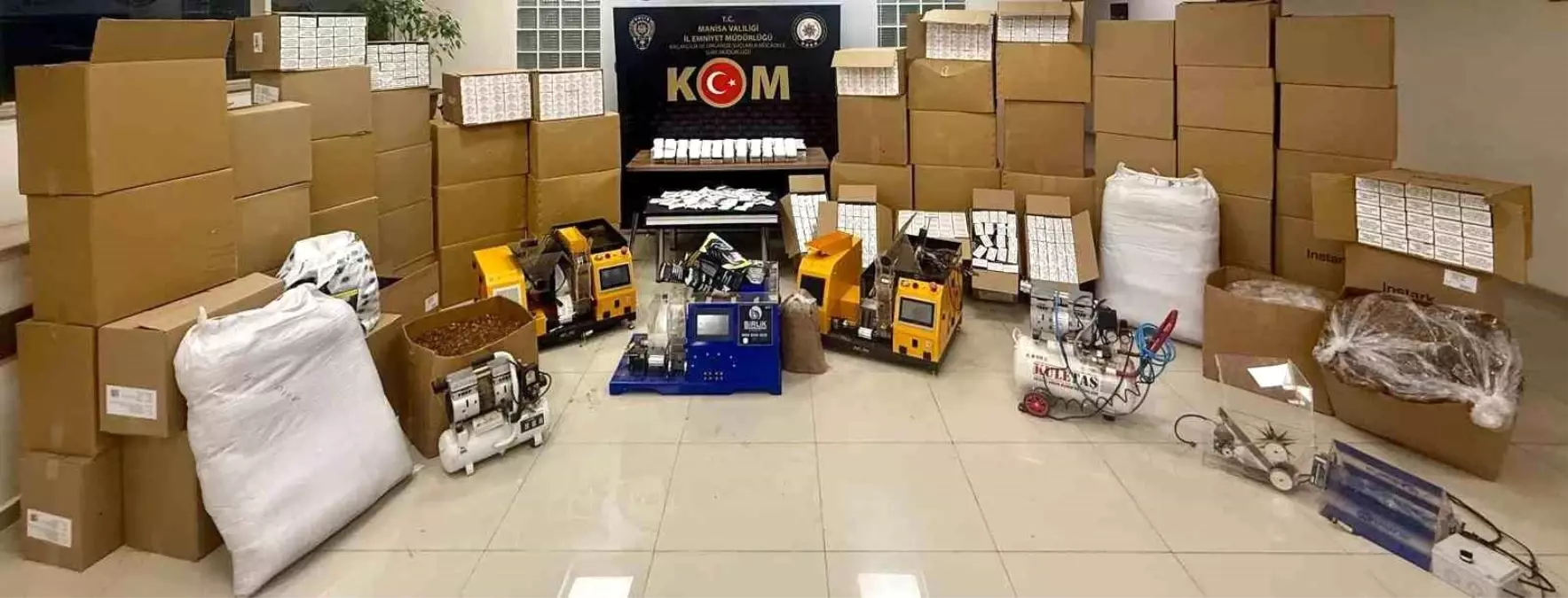 Manisa\'da Kaçakçılık Operasyonları: 35 Gözaltı