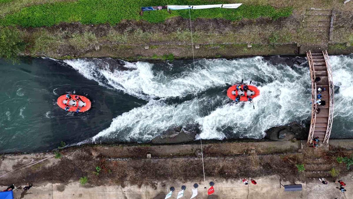 Rize\'de Rafting Avrupa Kupası Devam Ediyor