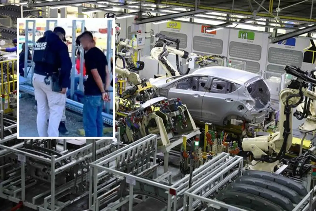 Otomotiv devi Hyundai\'nin fabrikasına baskın: 475 kişi gözaltına alındı
