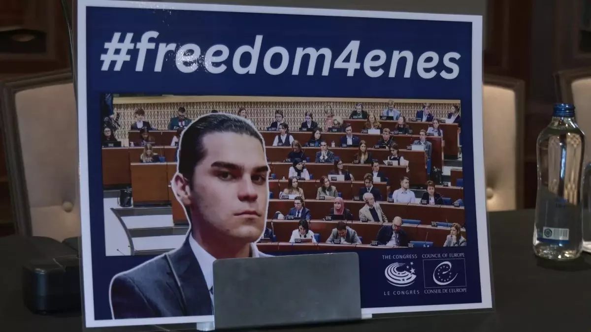 Avrupa Konseyi Yerel ve Bölgesel Yönetimler Kongresi\'nden Drenth: Enes Hocaoğulları\'nı Susturmak Gençliği, Demokrasiyi Susturmak Demek