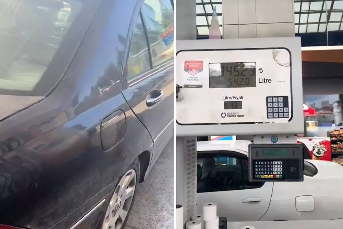 Bu nasıl iş bilmezlik: Dizel araca benzin doldurdular, sürücü çılgına döndü