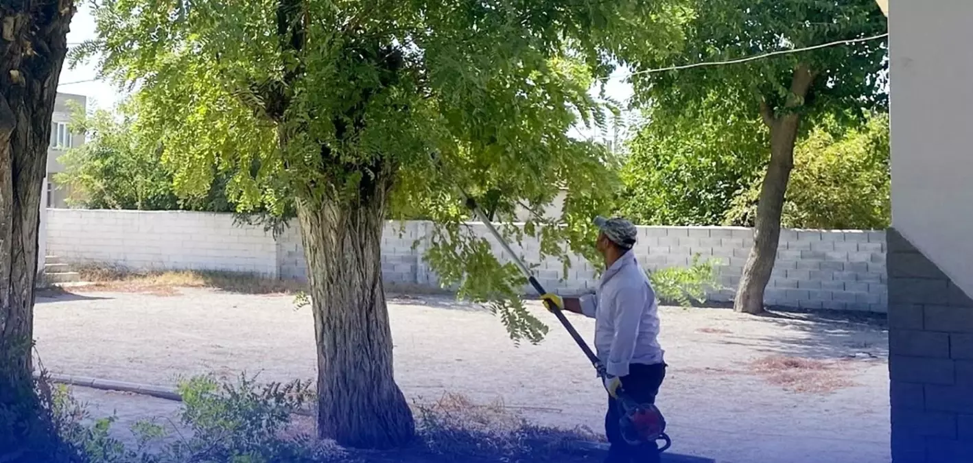 Çine\'de Okul Temizlik Çalışmaları
