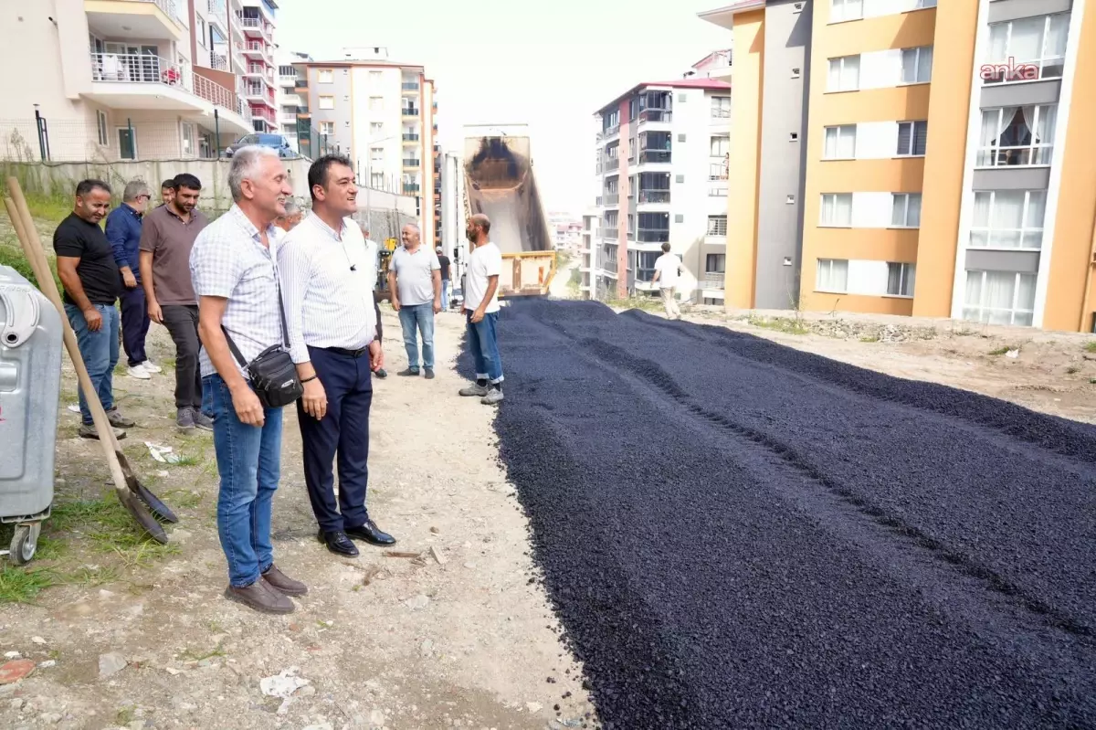 Giresun\'da Asfalt Yenileme Çalışmaları Devam Ediyor