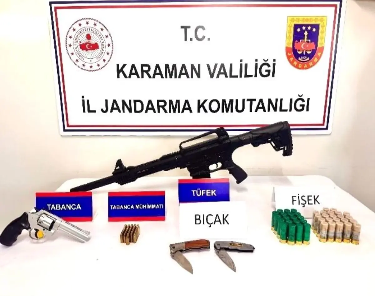Karaman\'da Suçlulara Darbe: 2 Tutuklama