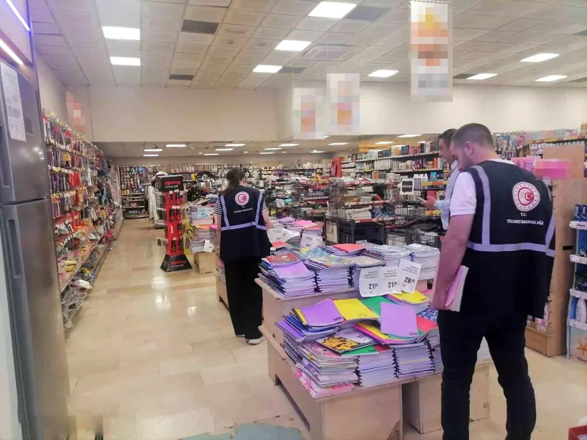 Kars\'ta Kırtasiye Denetimleri Başladı