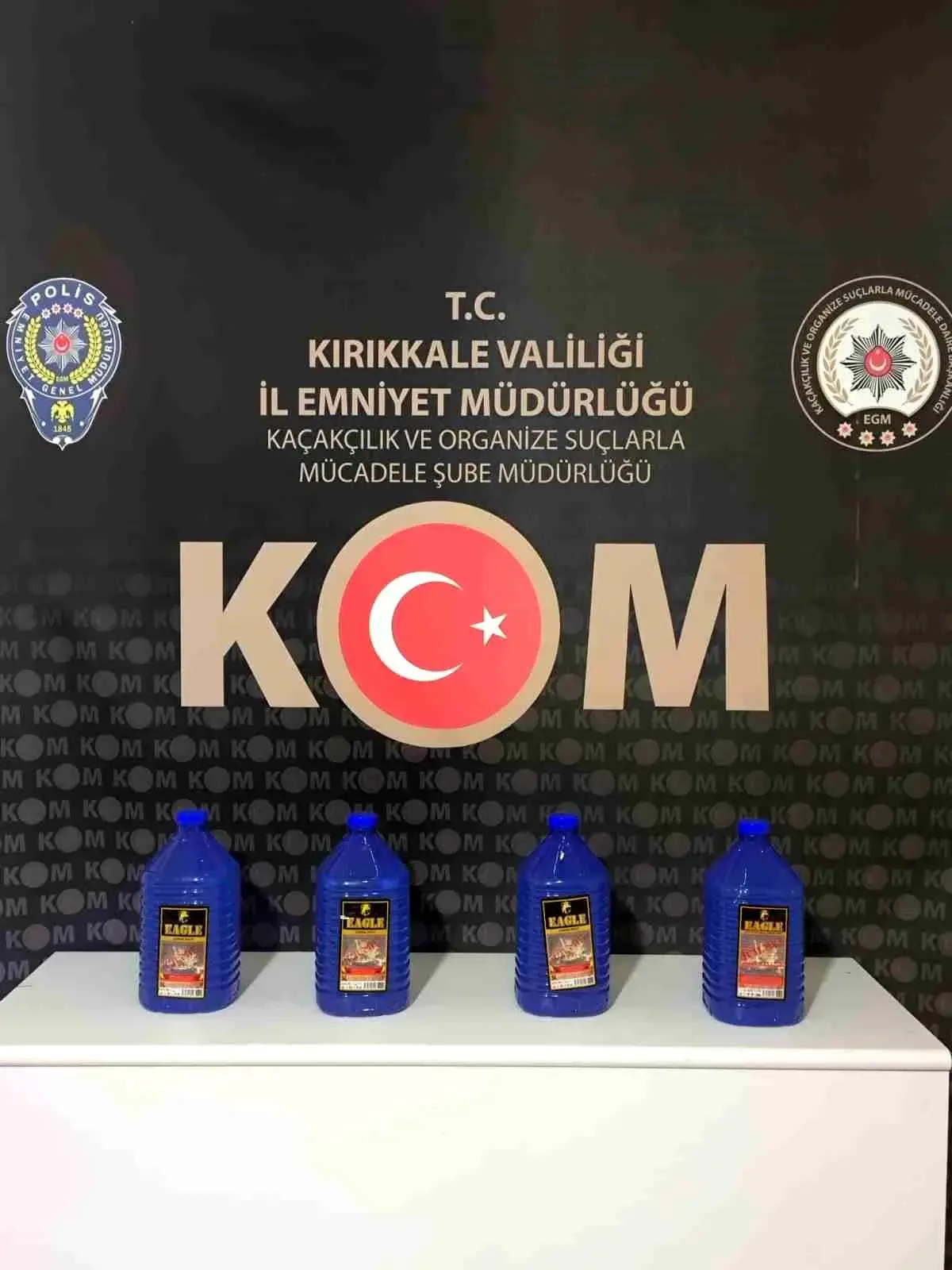 Kırıkkale\'de Etil Alkol Yakalandı