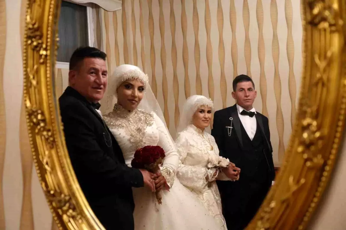Çifte Düğün Mutluluğu Bayburt\'ta