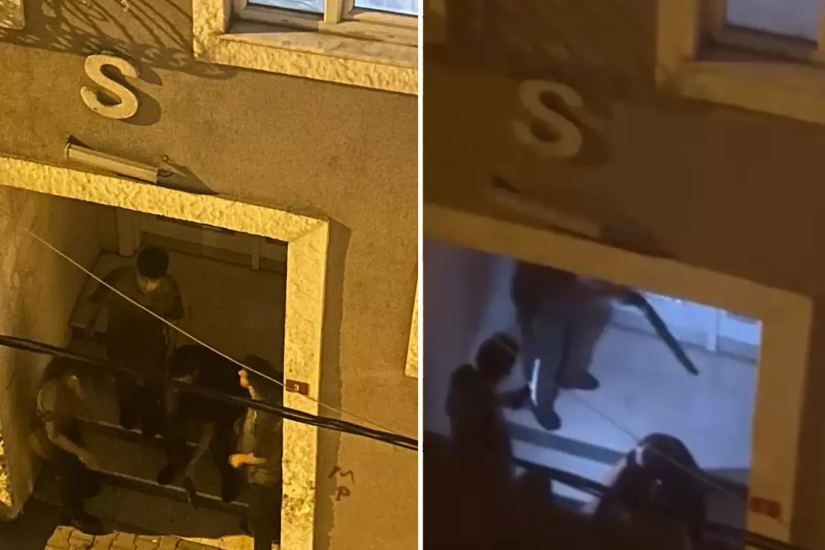 İstanbul\'un göbeğinde tedirgin eden görüntü