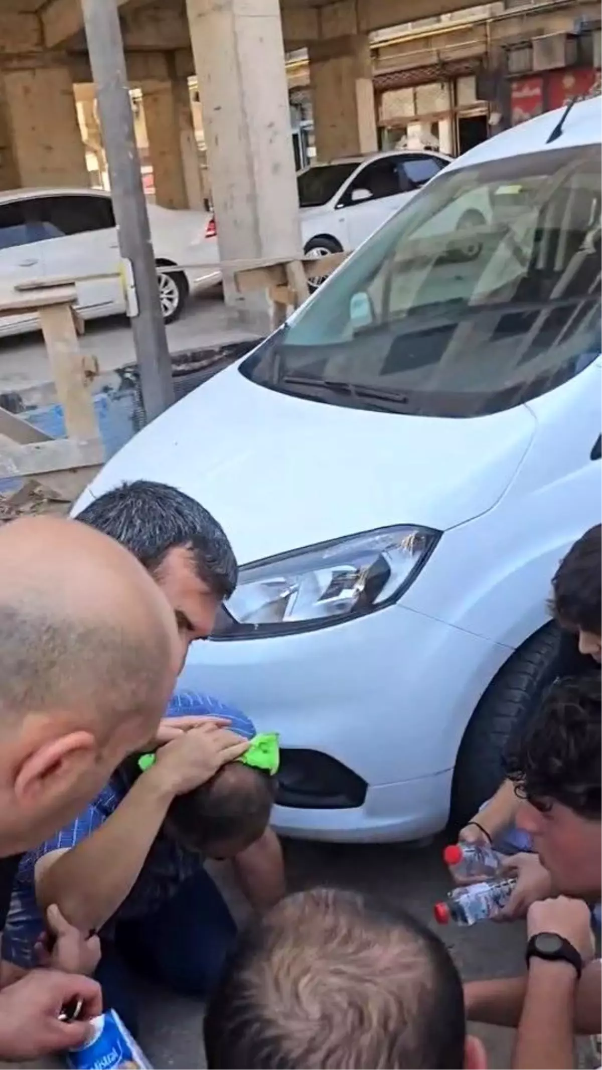 Elazığ\'da Tuğla Düşmesiyle Yaralı