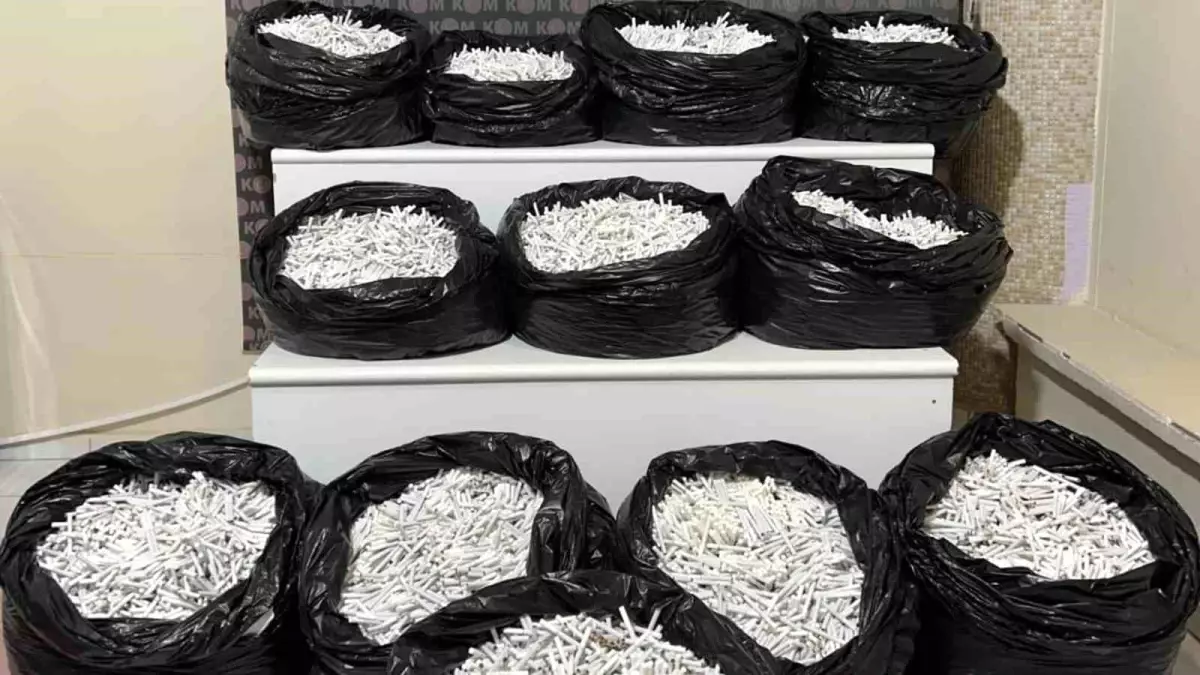 Kırıkkale\'de 57 Bin Doldurulmuş Makaron Ele Geçirildi