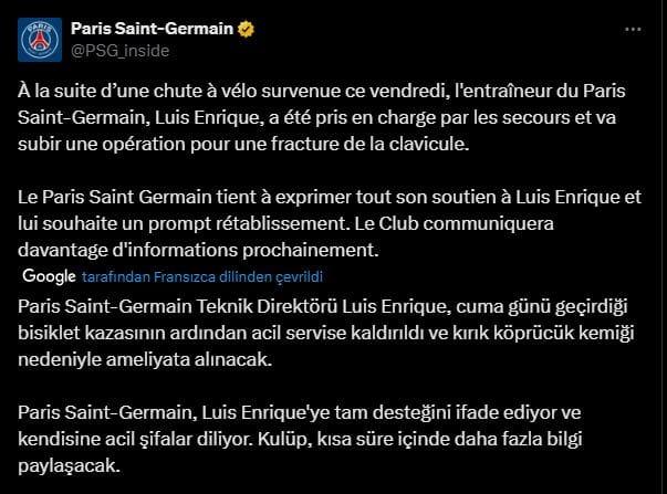 Luis Enrique kaza geçirdi: Ameliyata alınacak
