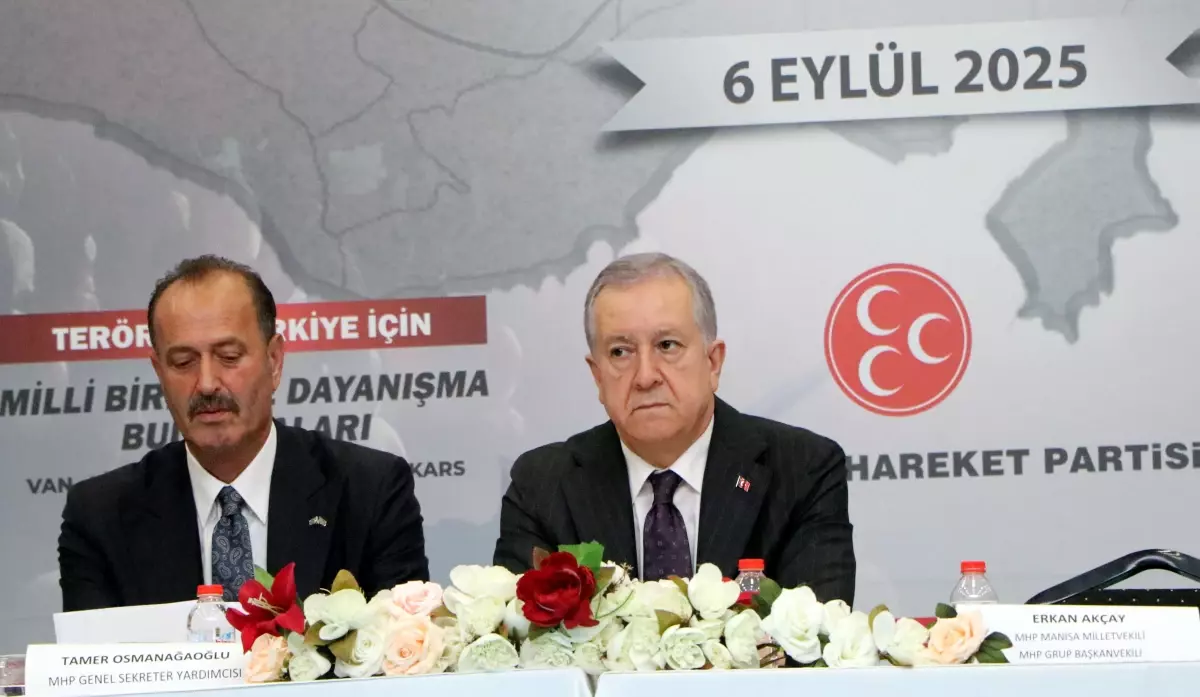MHP\'nin \'Terörsüz Türkiye için Milli Birlik ve Dayanışma Buluşmaları\'nın 4\'üncüsü Van\'da yapıldı