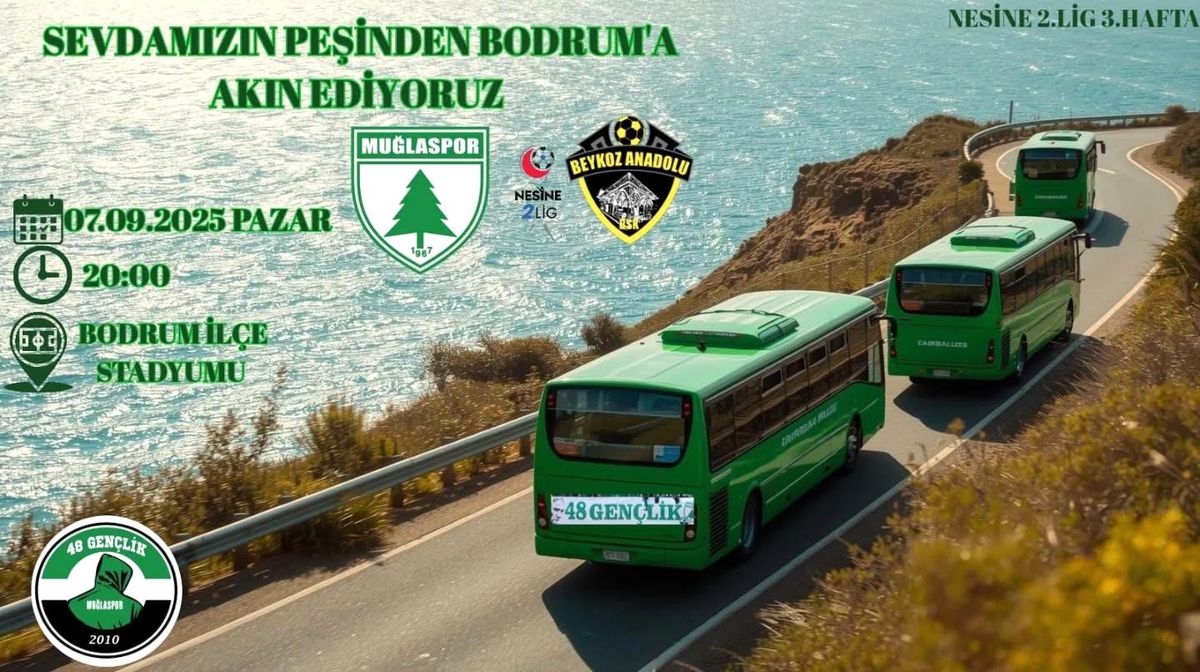 Muğlaspor Bodrum\'da Maç Yapacak