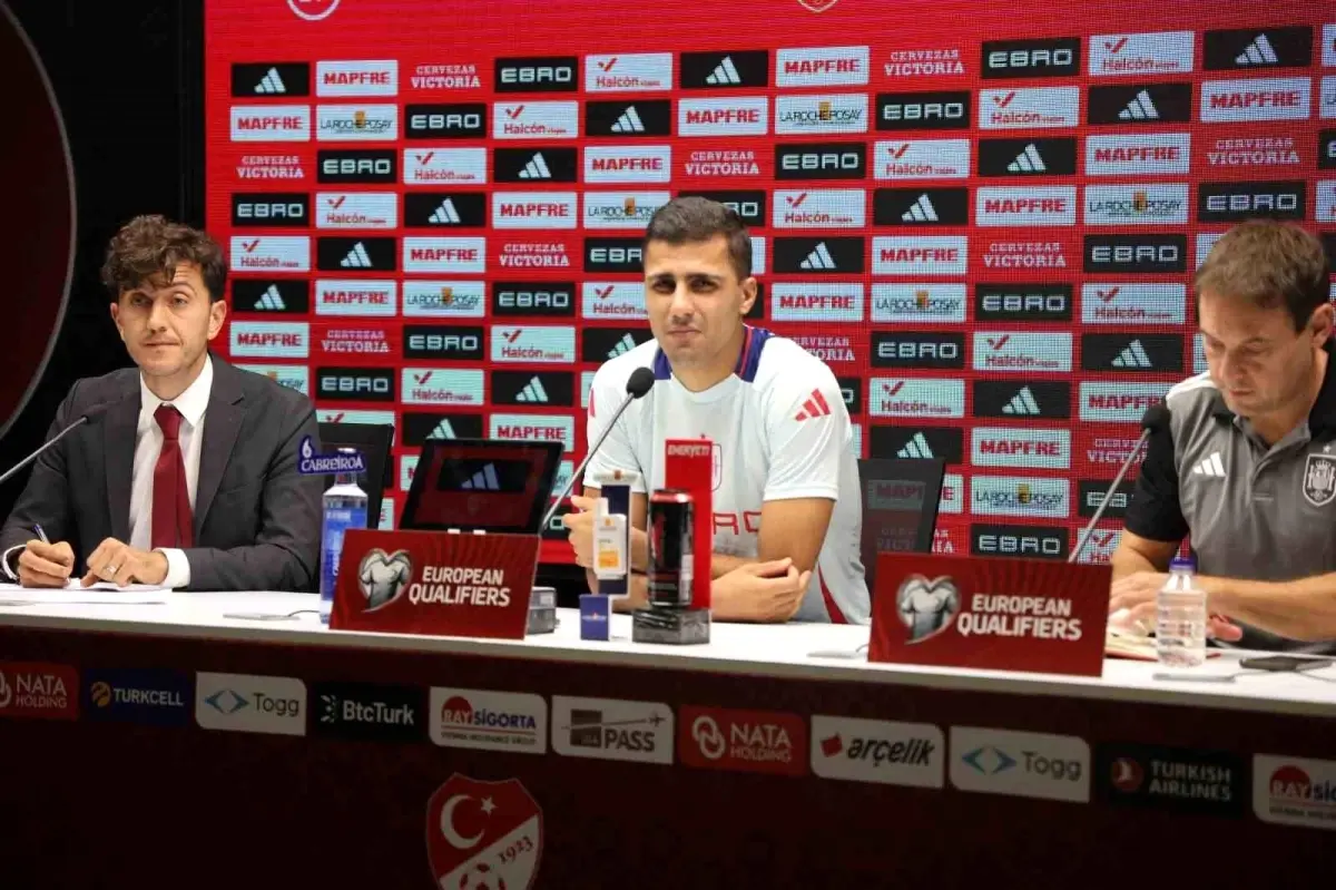 Rodri: Türkiye Maçı Kazananı Ciddi Avantaj Elde Edecek