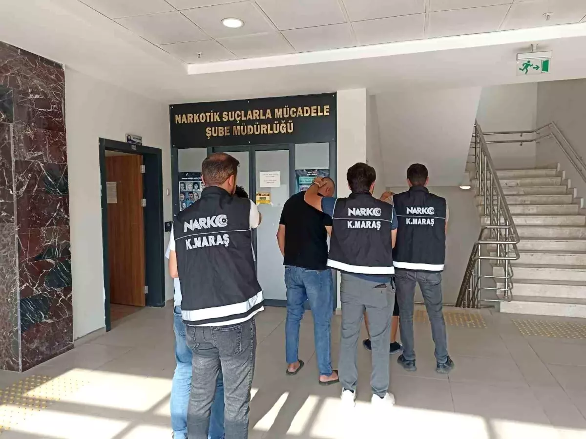 Kahramanmaraş\'ta Uyuşturucu Operasyonu: 3 Tutuklama