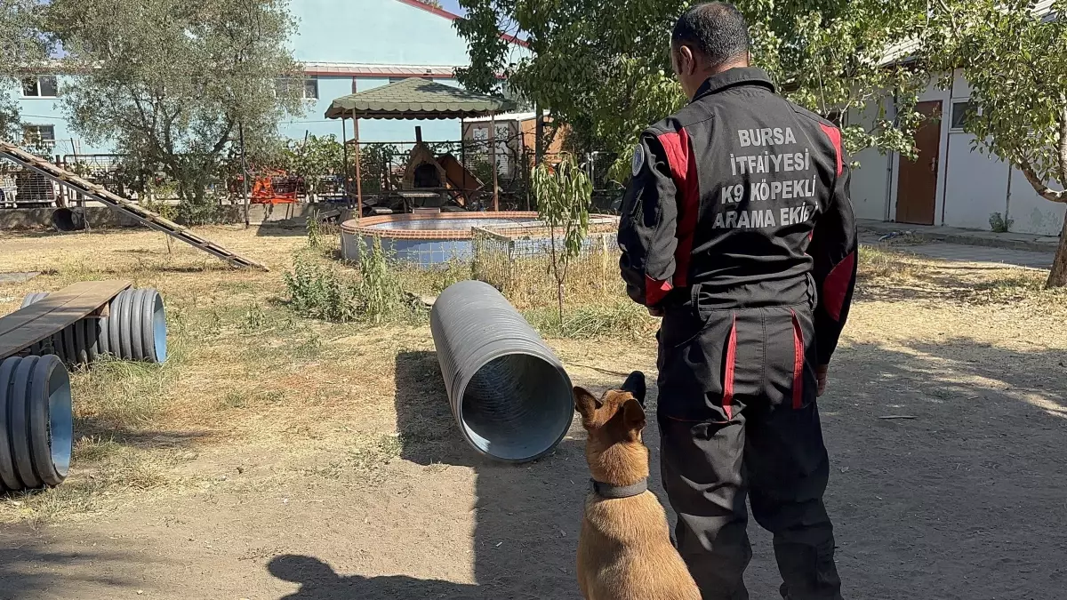 İznik\'te K9 Arama Birimi Hazır