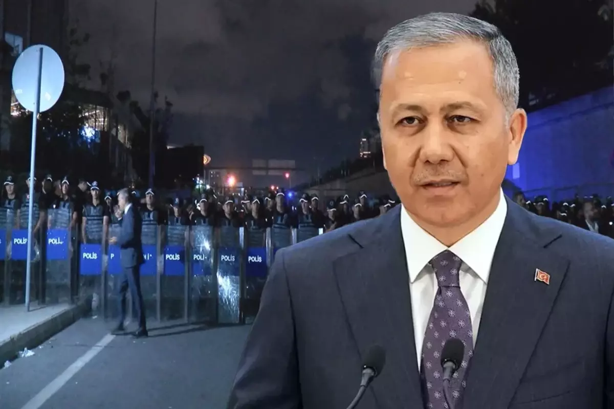 Bakan Yerlikaya "Provokasyona müsaade yok" dedi, Özel\'den yanıt geldi: Evimizin önünden çekilin