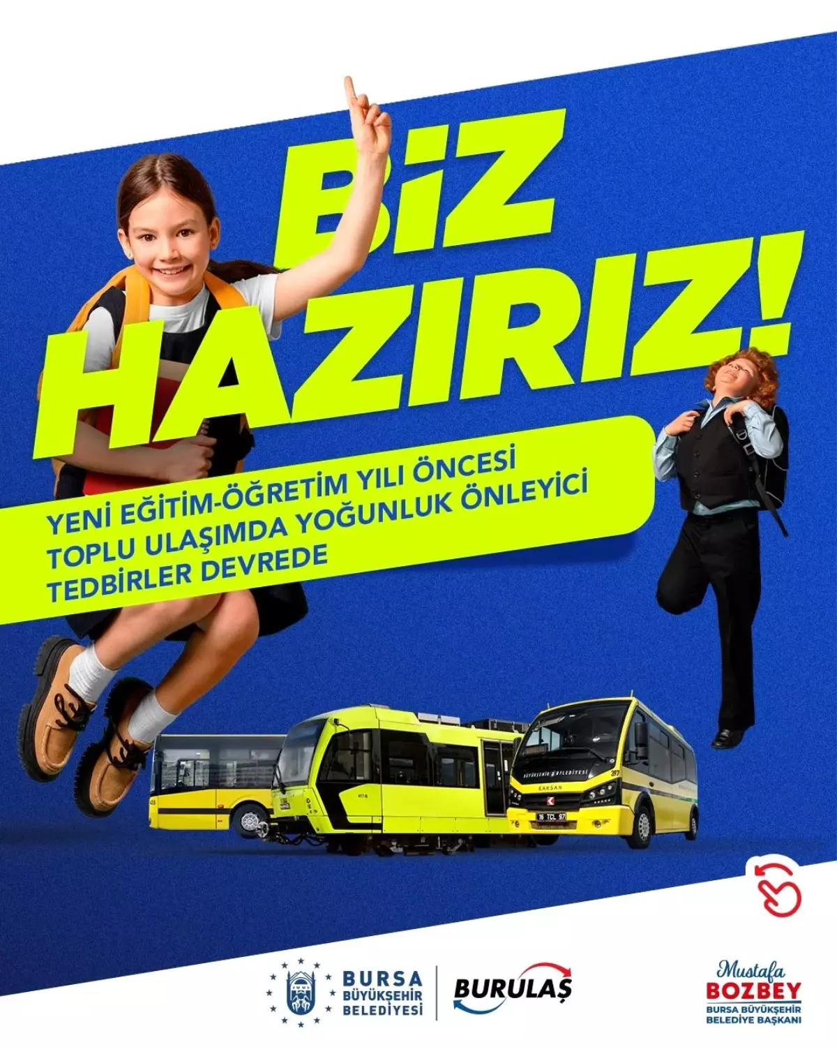 Bursa\'da Yeni Eğitim Yılı İçin Toplu Ulaşım Tedbirleri Alındı