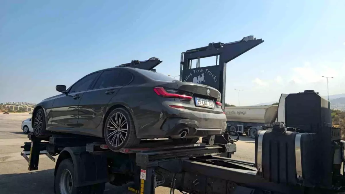 İzmir\'de Drift Yapan Sürücüye Cezalı Ceza