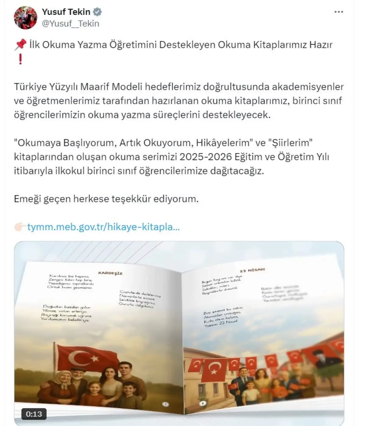 2025-2026\'da İlkokul Öğrencilerine Okuma Kitapları