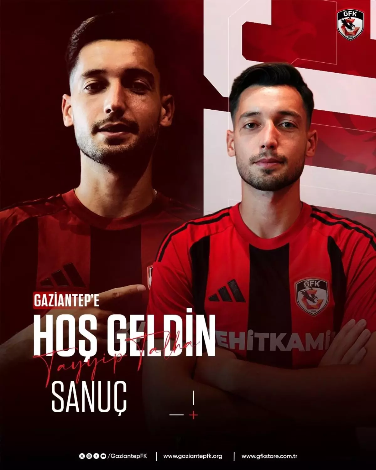 Gaziantep FK, Tayyip Talha Sanuç\'u Kiraladı