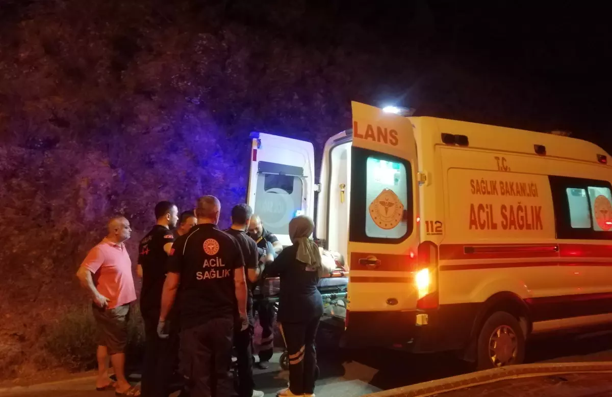 Gazipaşa\'da Uçurumdan Düşen Araçta Bir Ölü, Bir Yaralı