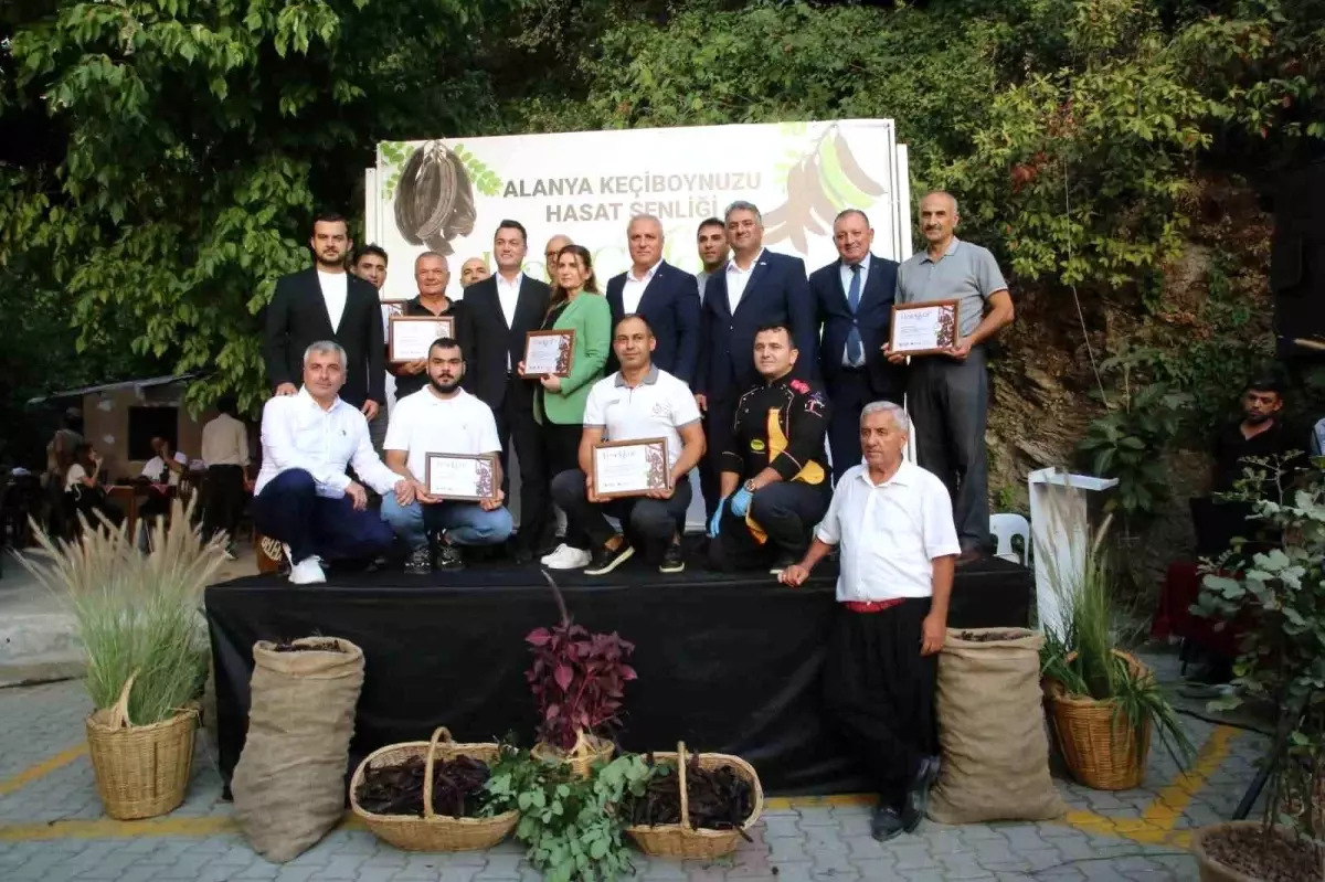 Alanya\'da Keçiboynuzu Hasat Şenliği ve Coğrafi İşaret Belgesi Töreni