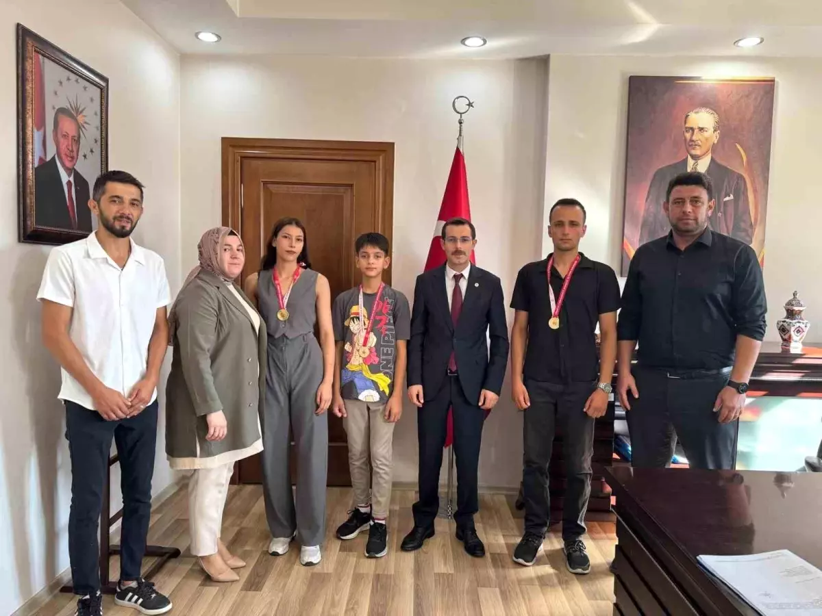 Bozdoğanlı Sporculara Tebrik