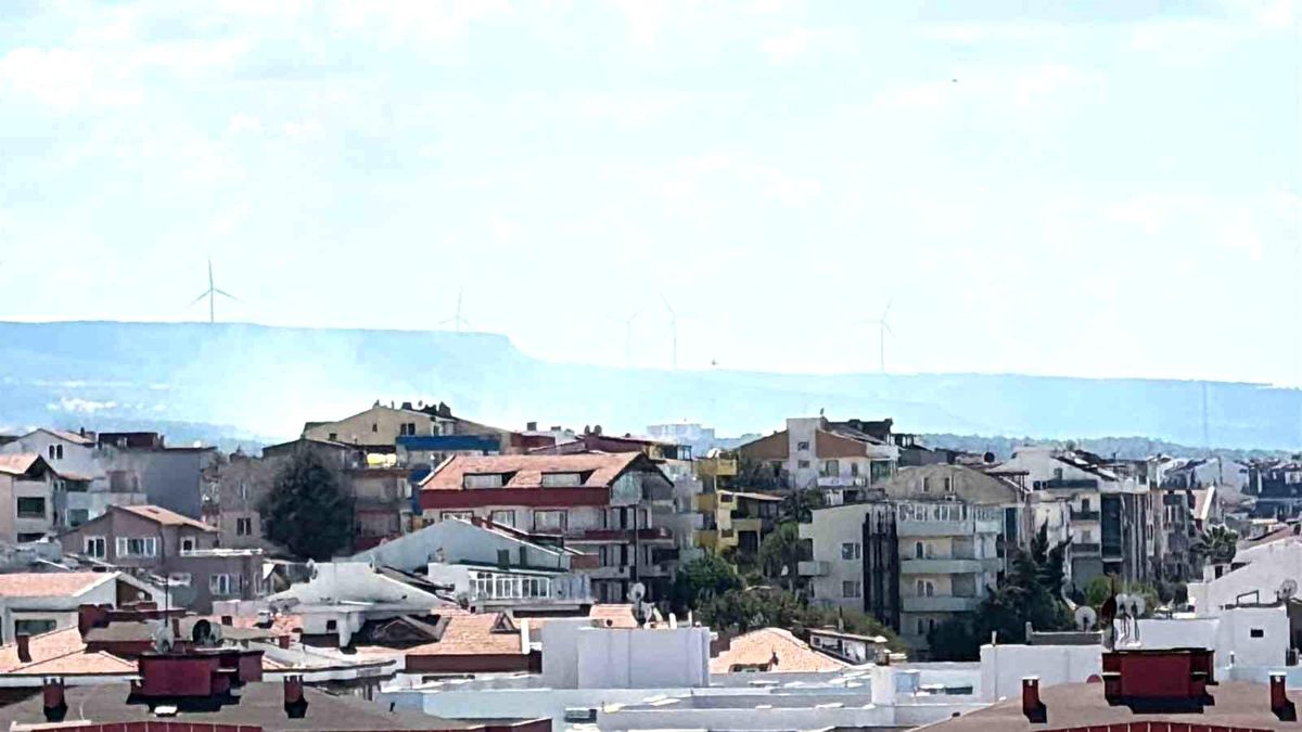 Çanakkale\'de Orman Yangını: İki Okul Tahliye Edildi