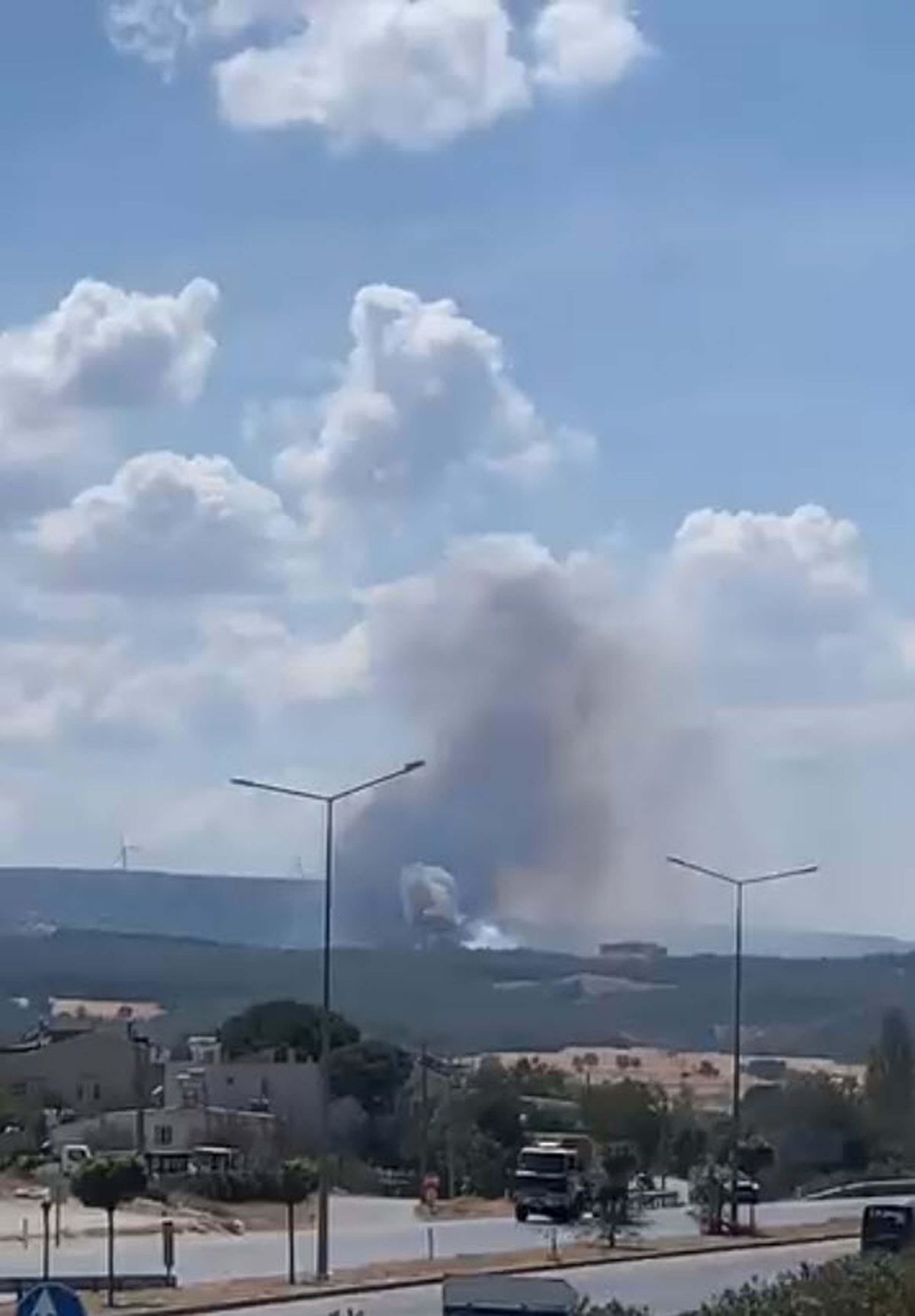 Çanakkale\'de Orman Yangını