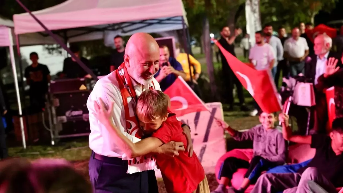 Kocasinan\'da Milli Heyecan Değerli Anlarla Yaşandı