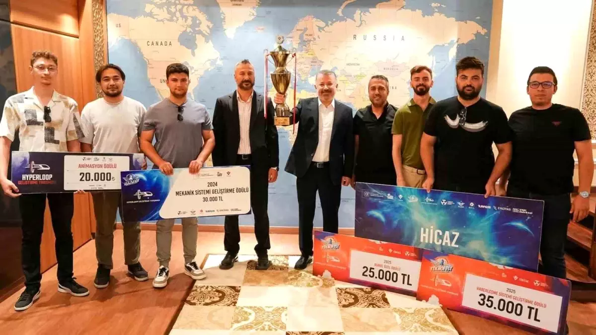 Hicaz Hyperloop Takımı\'ndan İki Ödül
