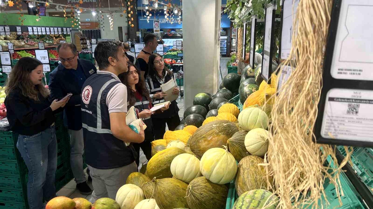 Konya\'da Marketlerde Fahiş Fiyat Denetimi