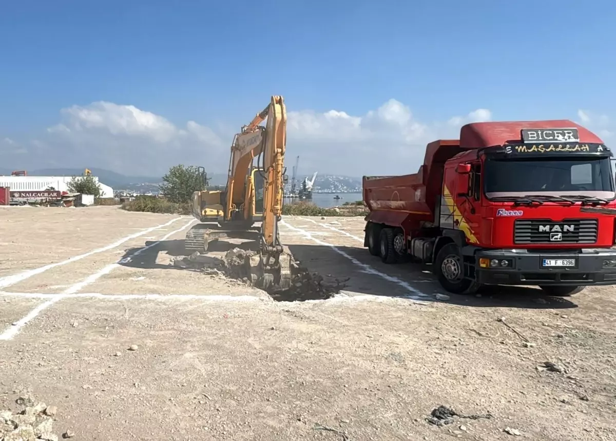 Başiskele\'de Motorcu Eğitim Pisti İçin Çalışmalar Başladı