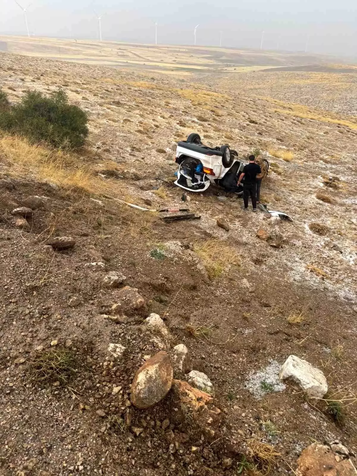 Sivas\'ta Trafik Kazası: 2 Yaralı